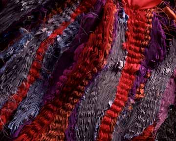 Pleated Silk