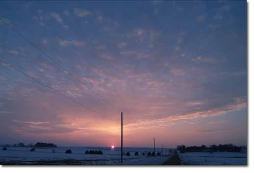 Wintersunset